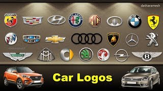 Car Logos  All Car Company Logos [upl. by Amhser]