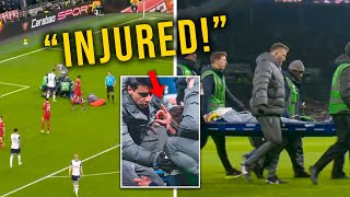 RODRIGO BENTANCUR INJURY SHOCK 😨 [upl. by Nalat]