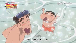 CRAYON SHINCHAN DANGEROUS HONEYMOON THE LOST DADDY Official Trailer  In Cinemas 11 July 2019 [upl. by Piscatelli876]