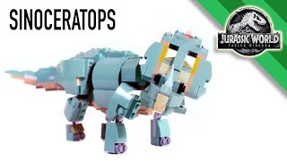 LEGO Jurassic World  Sinoceratops MOC [upl. by Noreik]