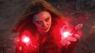 Scarlet Witch  All Scenes Powers 3  The Avengers ENDGAME [upl. by Accebar]