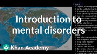 Introduction to mental disorders  Behavior  MCAT  Khan Academy [upl. by Rozalin]