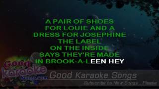 Dominick The Donkey  Lou Monte Lyrics Karaoke   goodkaraokesongscom [upl. by Yenot663]