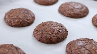 Fudgy Brownie Cookies Recipe [upl. by Nivets196]