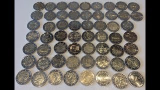 ULTRA RARE 2 euro coin collection 2017 [upl. by Rebecka]