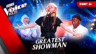 The GREATEST SHOWMAN performances in The Voice Kids 🤩  Top 6 [upl. by Ehtyde390]