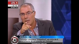 Augusto Inácio responde ao Benfica em relação à BenficaTV BTV 692015 [upl. by Yrol]