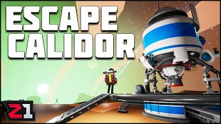 Escaping Calidor  Astroneer Creative Update  Z1 Gaming [upl. by Id]