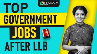 Government ExamsJobs for a Law Student  Career Options After LLB [upl. by Kobi]