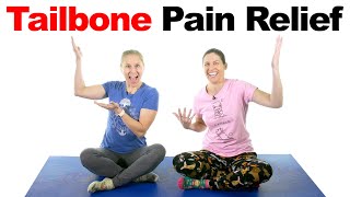 Tailbone Pain Relief with Easy Stretches [upl. by Keily]