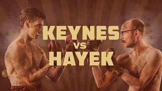 Fight of the Century Keynes vs Hayek  Economics Rap Battle Round Two [upl. by Assilaj]