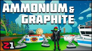 How To Find Ammonium and Graphite Astroneer Tips and Tricks Ep 5  Z1 Gaming [upl. by Eenolem]