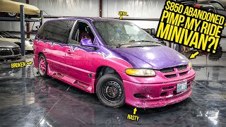 I Bought An ABANDONED quotPimp My Ridequot Minivan For 850 And Its WORSE Than You Think [upl. by Dewain124]