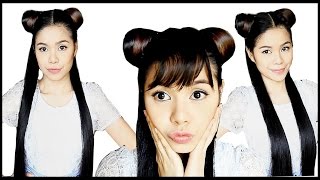 Sailor Moon Inspired Hair Tutorial Quick and Easy Back To School HairstyleBeautyklove [upl. by Ynneg]