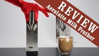 Aerolatte Milk Frother  Exclusive Review [upl. by Annahavas]