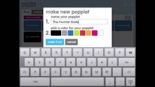 Popplet Tutorial  Basics [upl. by Putnam712]