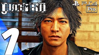 JUDGMENT  Gameplay Walkthrough Part 1  Prologue Full Game PS4 PRO [upl. by Iverson]