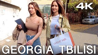 Tbilisi 4K Walk Georgia Walking Tour [upl. by Llerrod]