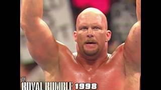 Raw Royal Rumble Match 1998 quotStone Coldquot Steve Austin wins [upl. by Syramad657]