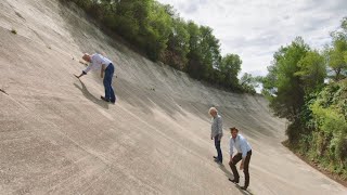 Racing on a banked track part 2 Richard Hammond Jeremy Clarkson and James May  The Grand Tour [upl. by Rento]