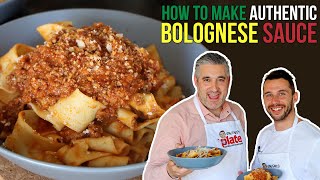 How to Make AUTHENTIC BOLOGNESE SAUCE Like a Nonna from Bologna [upl. by Pat]