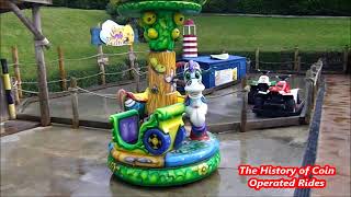 2010s Coin Operated Roundabout Kiddie Ride  Carrousel Rodeo [upl. by Lynad]