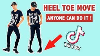 How To Do The Feet Thing Heel Toe Move  Popular Tik Tok Dance Move [upl. by Eilyak]