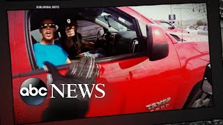 Dash cam captures amusing road rage attack  9 News Australia [upl. by Leonsis150]