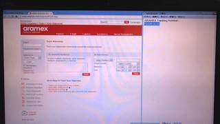 ARAMEX Tracking Online How to Track Aramex Parcels [upl. by Atiram]