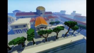 Roman Baths  Latin  Minecraft [upl. by Reisman575]