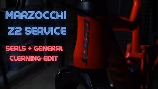 Marzocchi Z2 Service and Seal Change [upl. by Onida]