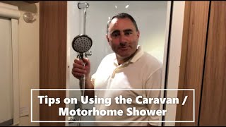 Tips for Using the Caravan Shower [upl. by Adnyc]