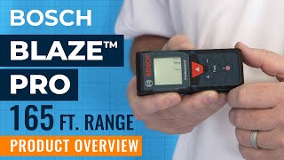 Bosch Blaze Pro Laser Measure GLM16540  Engineersupply [upl. by Barstow]