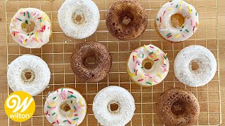 How to Make Homemade Baked Donuts  Wilton [upl. by Yerrok]