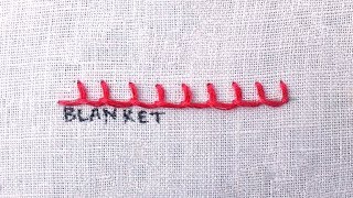 How to do a Blanket Stitch [upl. by Paza]