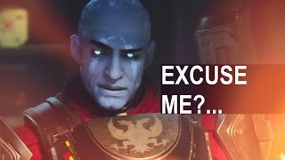 Zavala Meme quotExcuse Mequot Season of the Chosen Destiny 2 Cutscene Beyond Light MOTW [upl. by Nilam290]