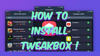 How To Install TweakBox On iOS 12 NO JAILBREAK 100 WORKING 2019 Cydia Apps Apps amp Hacked Apps [upl. by Ecyoj771]