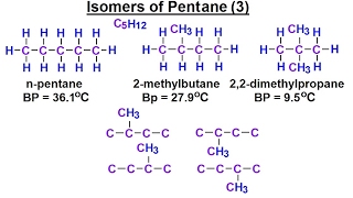 Organic Chemistry  Ch 1 Basic Concepts 10 of 97 Isomers of Pentane 3 [upl. by Iharas81]