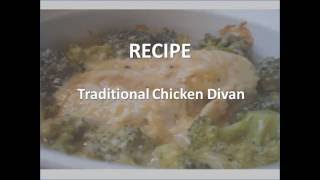 Traditional Chicken Divan recipe [upl. by Tabbatha771]