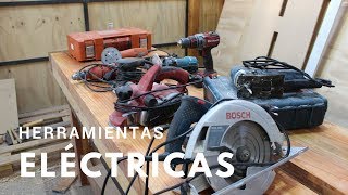 Herramientas básicas para carpintería  Eléctricas [upl. by Annaor488]