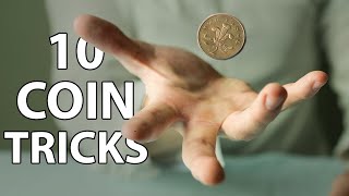 10 IMPOSSIBLE Coin Tricks Anyone Can Do  Revealed [upl. by Trudnak656]