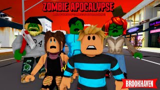 THE ZOMBIE APOCALYPSE  LAST CHAPTER  Brookhaven Movie VOICED  CoxoSparkle [upl. by Malim]