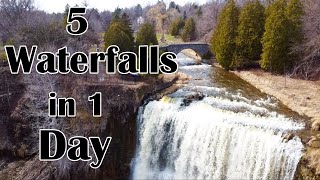 Visiting 5 Waterfalls in 1 Day in Hamilton Ontario [upl. by Siron411]