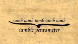 How to Write a Poem in Iambic Pentameter [upl. by Etnaik644]