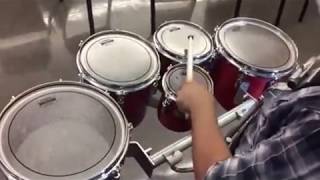 quotJunglequot Drumline Cadence For High School Marching Band [upl. by Branscum229]