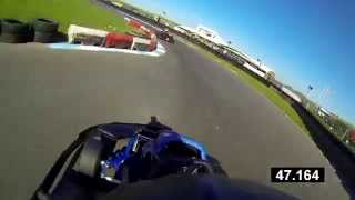 GoPro HD Thruxton Karting  49666s Lap [upl. by Ait]