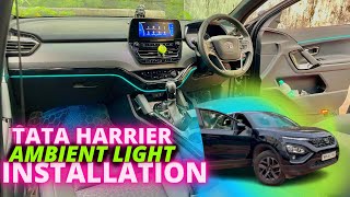 Tata Harrier ambient light  CARDI K3 series Ambient Light [upl. by Cummins]