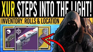 Destiny 2 XURS NEW WEAPONS amp HIGH STAT ARMOR 10th May Xur Inventory  Armor Loot amp Location [upl. by Ledairam]