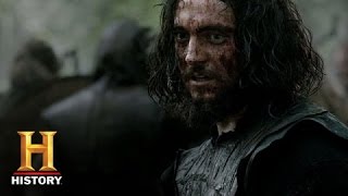 Vikings Athelstan Saves Ragnar in Battle Season 2 Episode 2  History [upl. by Kassandra]