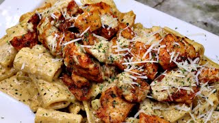 Creamy Pesto Chicken Pasta Recipe  30 Minute Meal [upl. by Ellenet]